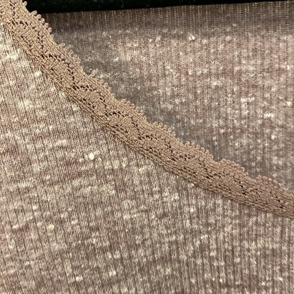 pacsun longsleeve ruched purple top - Picture 4 of 5